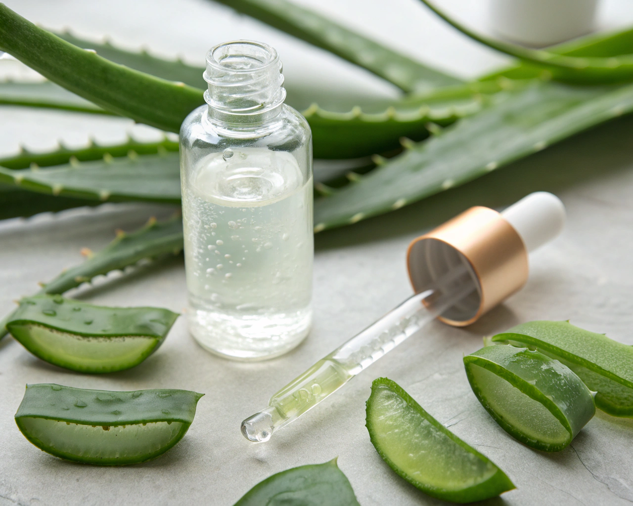 Aloe per la cute
